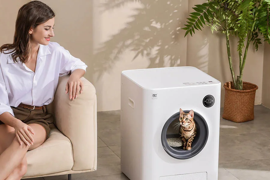litter box that cleans itself