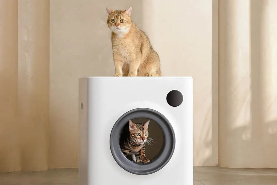 automatic cat litter cleaner