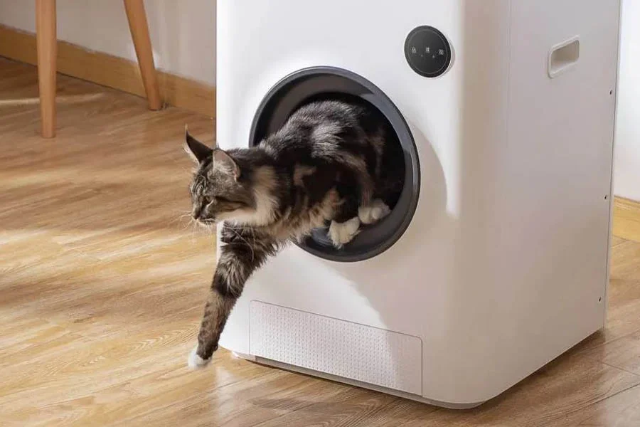 mess free litter box